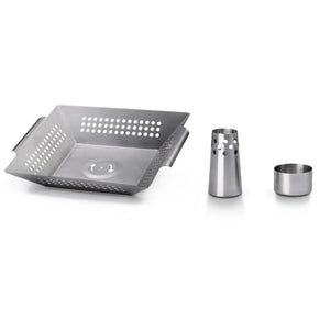 Napoleon 56024 Stainless Steel Chicken Roaster and Wok.