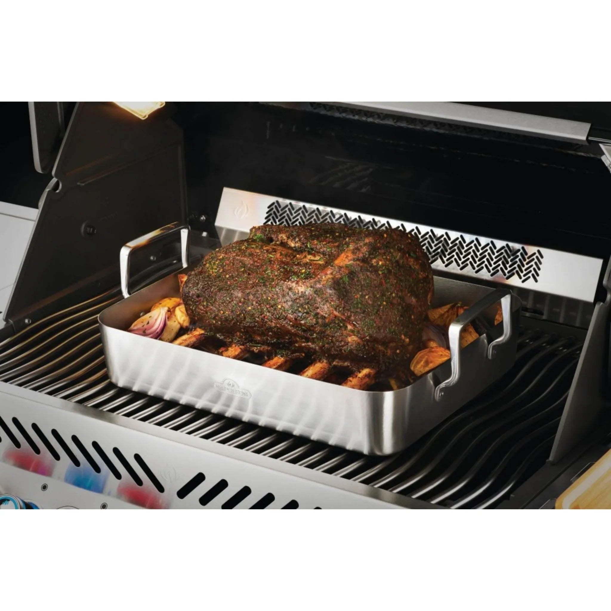 Napoleon 56033 Premium Stainless Steel Roasting Pan.