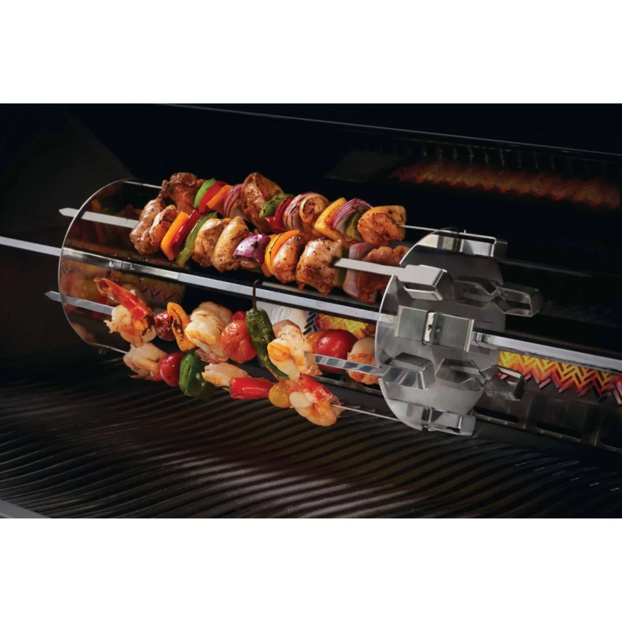Napoleon 64008 Rotisserie Shish-Kebab Skewer Set.