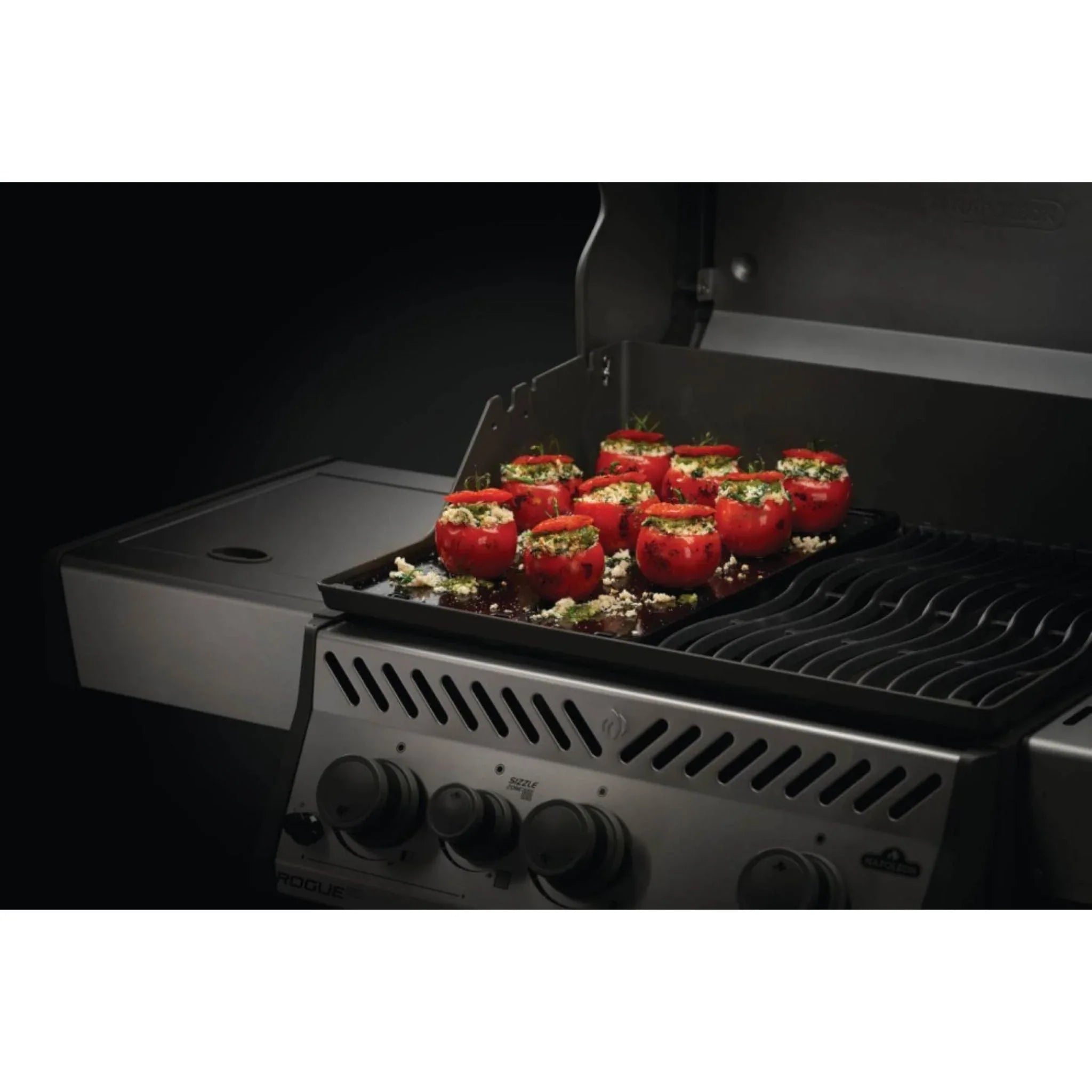Napoleon 56426 2-Sided Porcelain-Enameled Cast Iron Griddle for Rogue 425, 525 & 625.