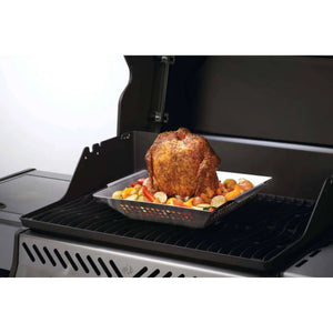 Napoleon 56024 Stainless Steel Chicken Roaster and Wok.