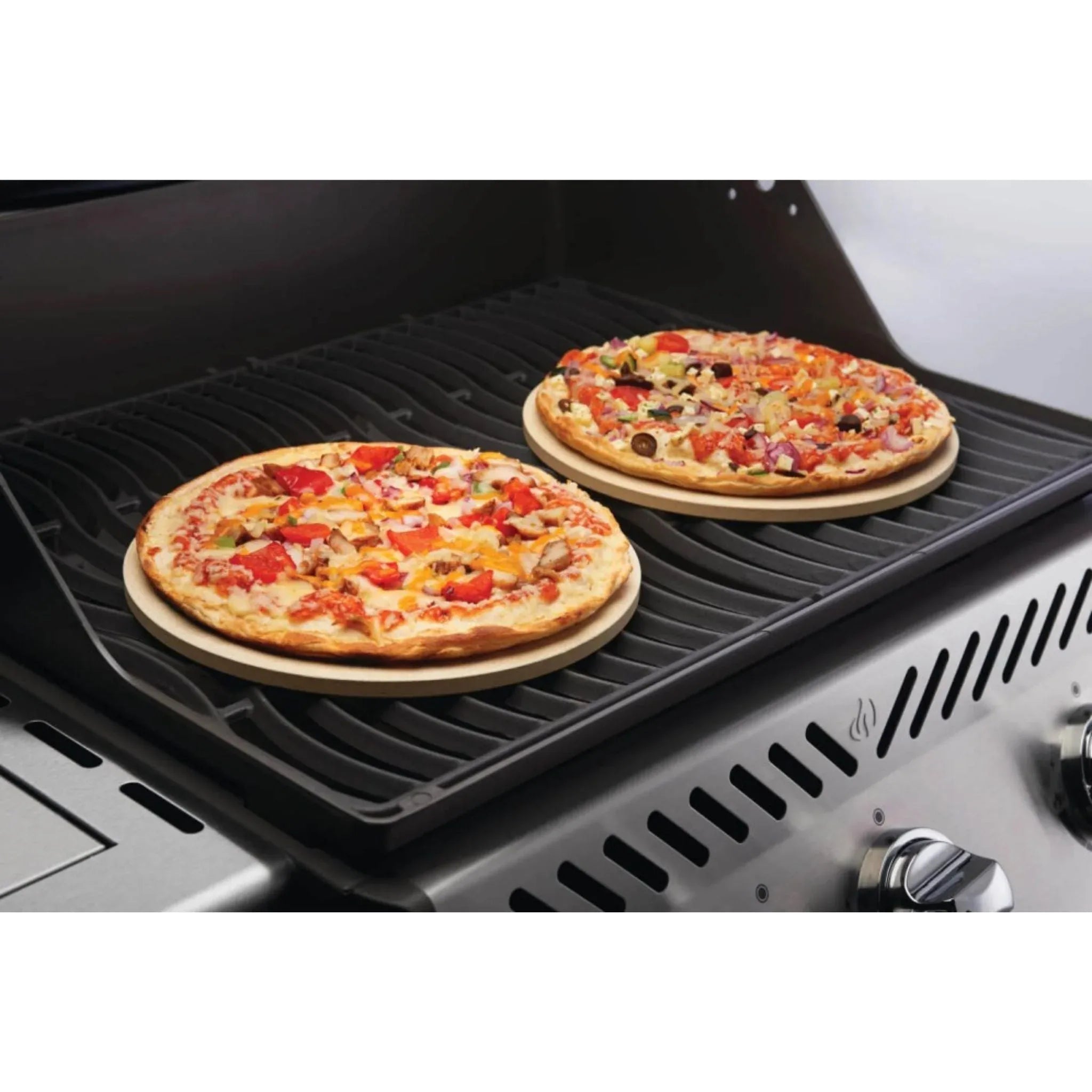 Napoleon 70000 10 Inch Personal Sized Pizza/Baking Stone Set.