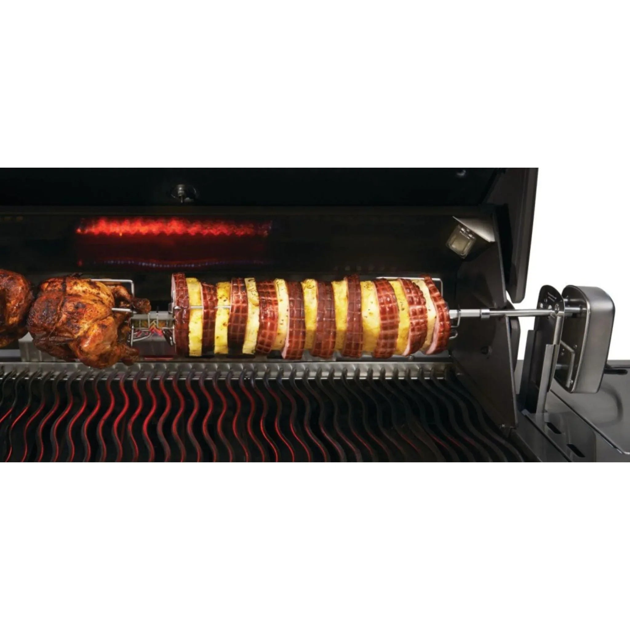 Napoleon 69231 Commercial Grade Rotisserie Kit for Prestige 500 Series Grills.