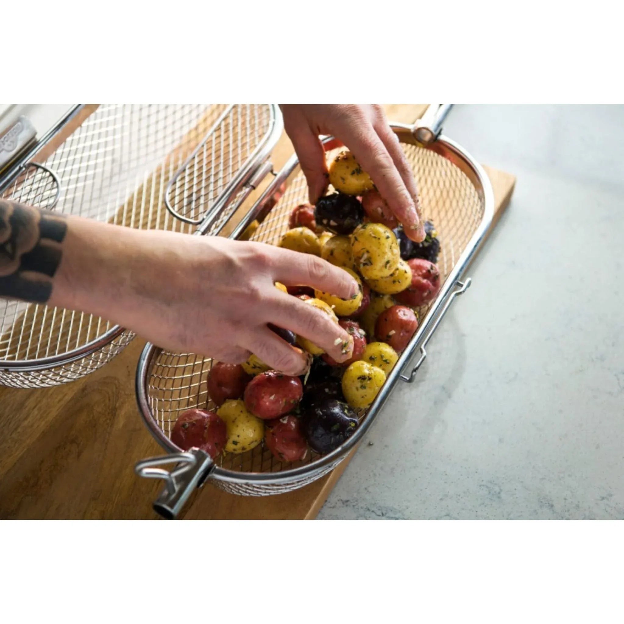 Napoleon 64000 Rotisserie Grill Basket.