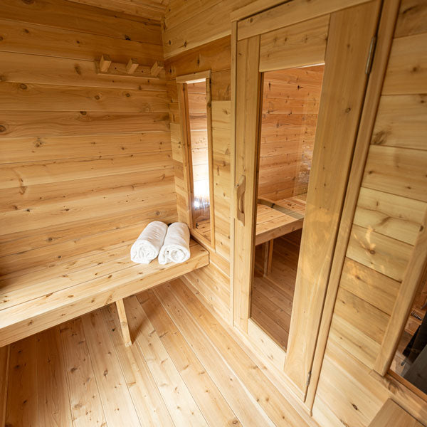 Dundalk Canadian Timber CT Georgian Cabin Sauna with Changeroom CTC88CW