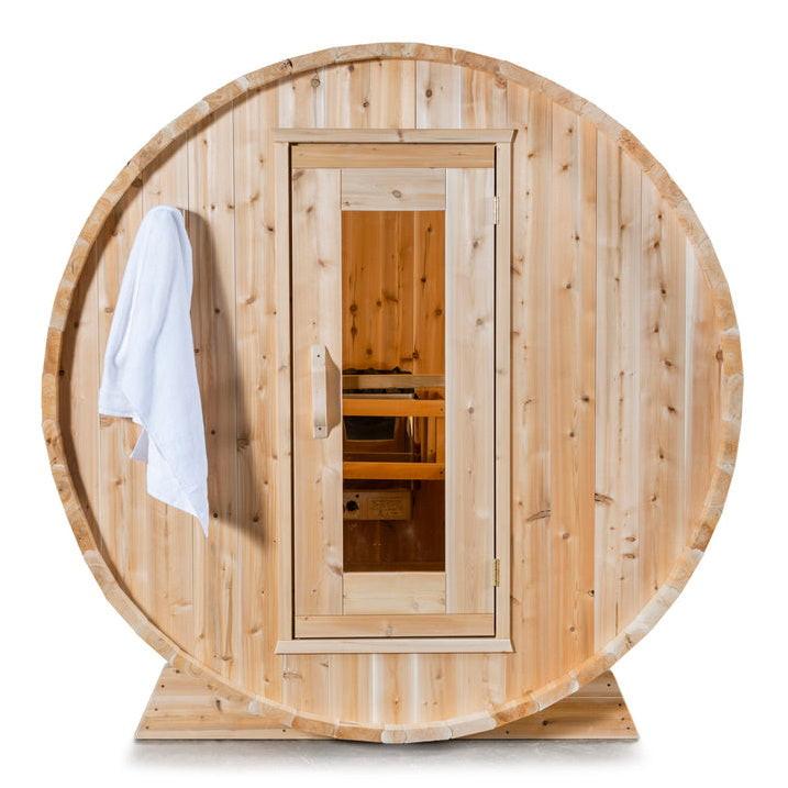 Dundalk Canadian Timber Harmony 4 Person White Cedar Sauna CTC22W.