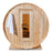 Dundalk Canadian Timber Harmony 4 Person White Cedar Sauna CTC22W