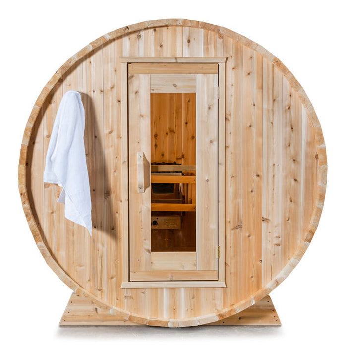 Dundalk Canadian Timber Harmony 4 Person White Cedar Sauna CTC22W