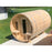 Dundalk Canadian Timber Tranquility Barrel Sauna CTC2345W