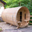 Dundalk Canadian Timber Tranquility Barrel Sauna CTC2345W