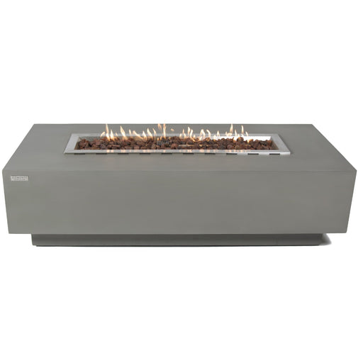 Elementi Granville Fire Table Rectangle Concrete Fire Pit (OFG121)