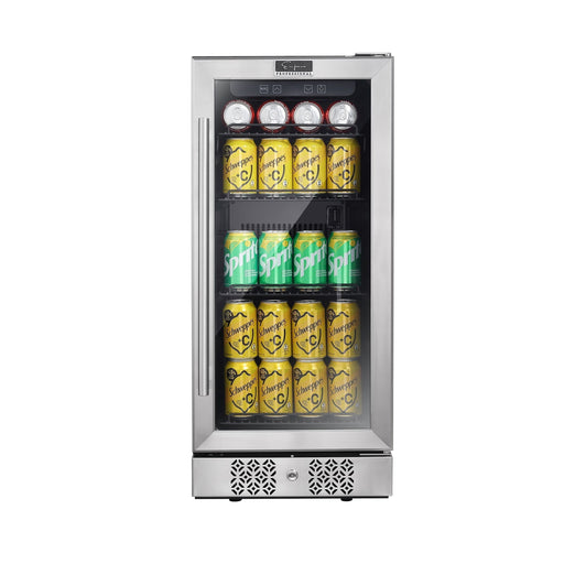 Empava 15 in. 84-Can Beverage Fridge (BR01S)