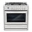 Cosmo Commercial 36" 3.8 cu. ft. Dual Fuel Range with Convection Oven and Storage Drawer, COS-F965NF