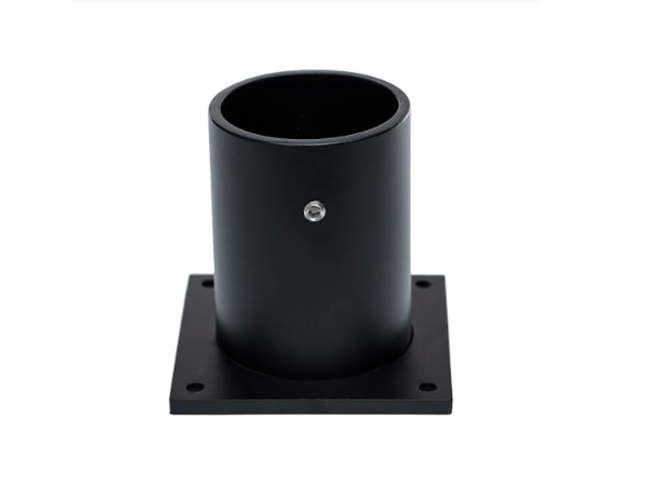 The Outdoor Plus Tiki Torch Deck Mount.