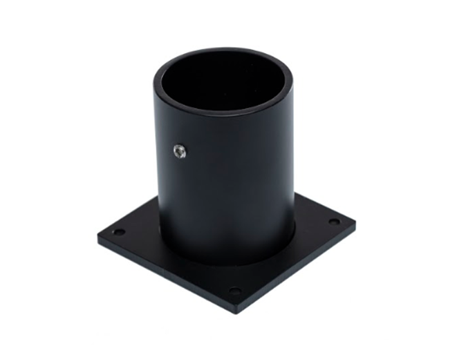 The Outdoor Plus Tiki Torch Deck Mount.