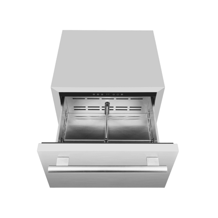 Forno 24" 4.87 cu. ft. Outdoor/Indoor Drawer Refrigerator in Stainless Steel, FDROD1611-24S