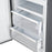 Forno 23.4" 10.8 Cu. Ft. Left Swing Refrigerator with Bottom Freezer in Stainless Steel, FFFFD1778-24LS