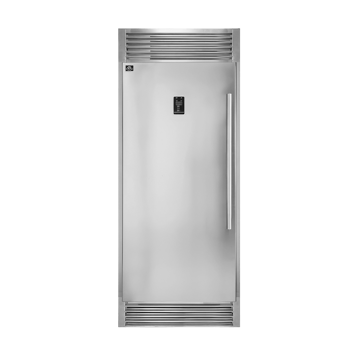 Forno 32" Dual Combination Refrigerator/Freezer in Stainless Steel with Trim Kit, FFFFD1933-32LS.