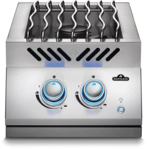 Napoleon Built-In 700 Series Dual Range Top Burner With SS Cover.