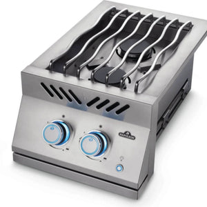 Napoleon Built-In 700 Series Dual Range Top Burner With SS Cover.