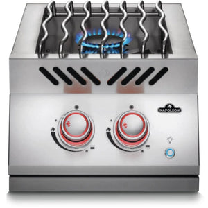 Napoleon Built-In 700 Series Dual Range Top Burner With SS Cover.