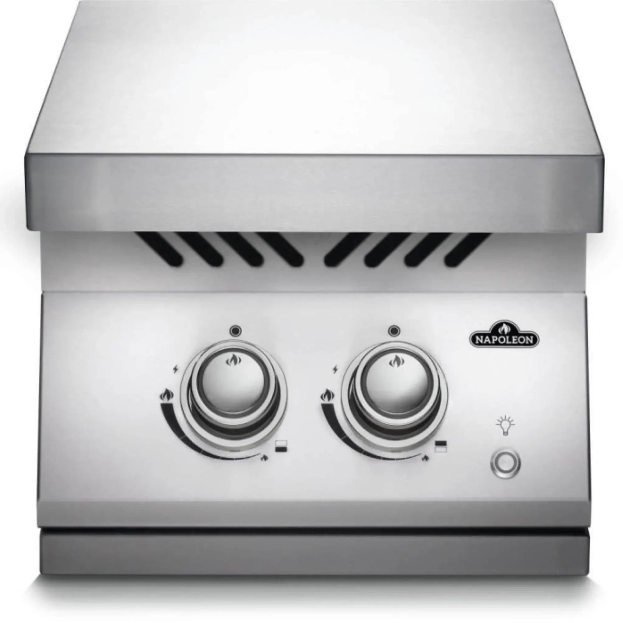 Napoleon Built-In 700 Series Dual Range Top Burner With SS Cover.