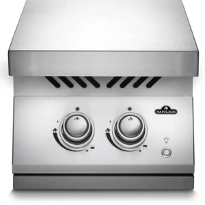 Napoleon Built-In 700 Series Dual Range Top Burner With SS Cover.