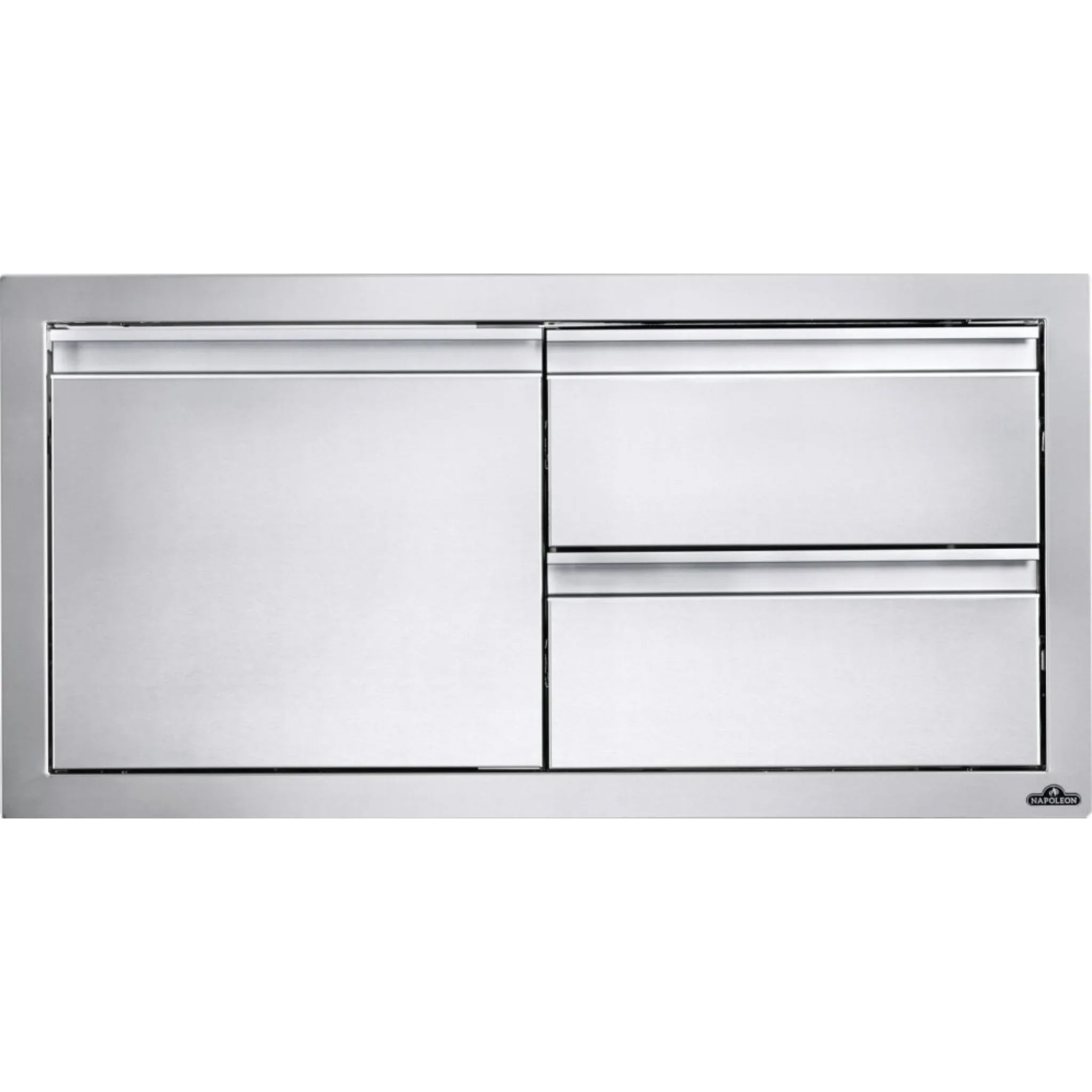 Napoleon BI-3616-1D2DR 36" x 15" Single Door and Double Drawer Cabinet Cabinet for BIG38RB.