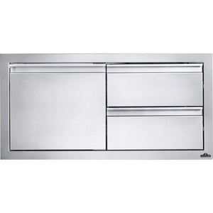 Napoleon BI-3616-1D2DR 36" x 15" Single Door and Double Drawer Cabinet Cabinet for BIG38RB.