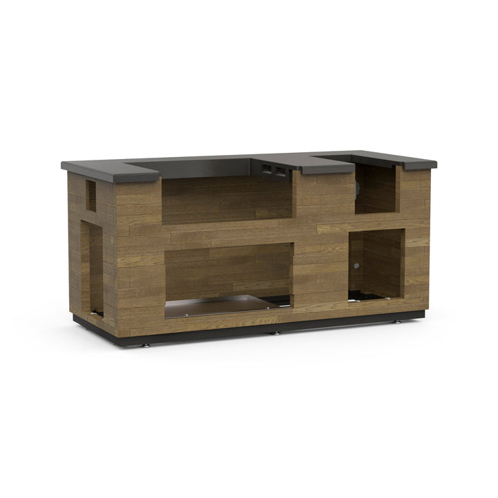 Fire Magic Grills ID660-77BA 77-Inch Reclaimed Wood Island System, French Barrel Oak (ID660-FOD-77BA).