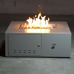 The Outdoor Plus Gallaway Low Profile Fire Pit.