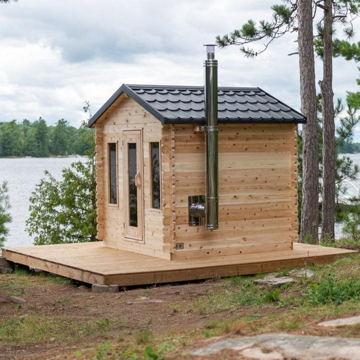 Dundalk Canadian Timber Georgian Cabin Sauna CTC88W.
