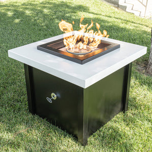 The Outdoor Plus Kamoa Fire Table.