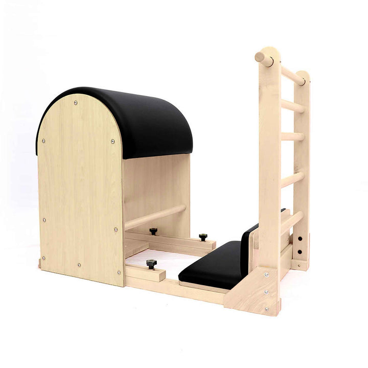 Elina Pilates® Pilates Ladder Barrel ELITE with wooden base.