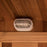 Dundalk Canadian Timber Serenity 2 to 4 person Eastern White Cedar Sauna CTC2245W