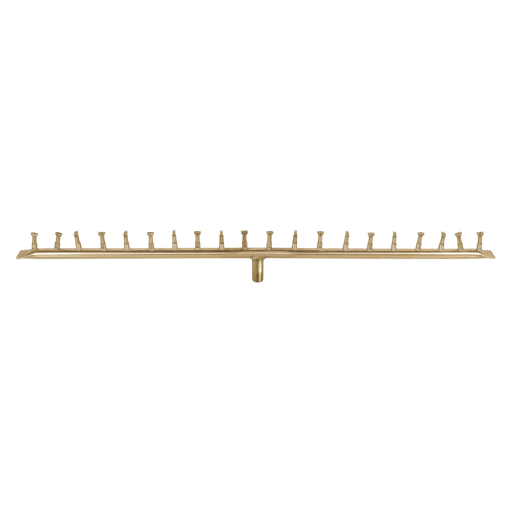 Linear Bullet Burner - Brass / Stainless Steel by The Outdoor Plus.