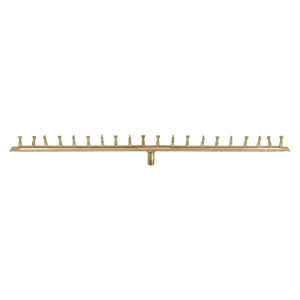 Linear Bullet Burner - Brass / Stainless Steel by The Outdoor Plus.