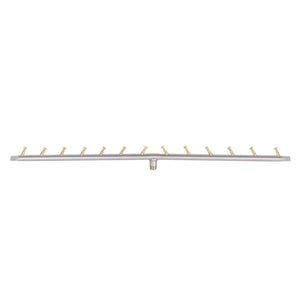 Linear Bullet Burner - Brass / Stainless Steel by The Outdoor Plus.