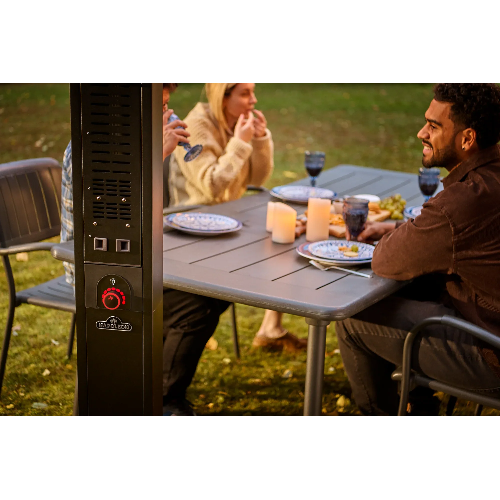 Napoleon Phantom Freestanding Outdoor Electric Infrared Heater.