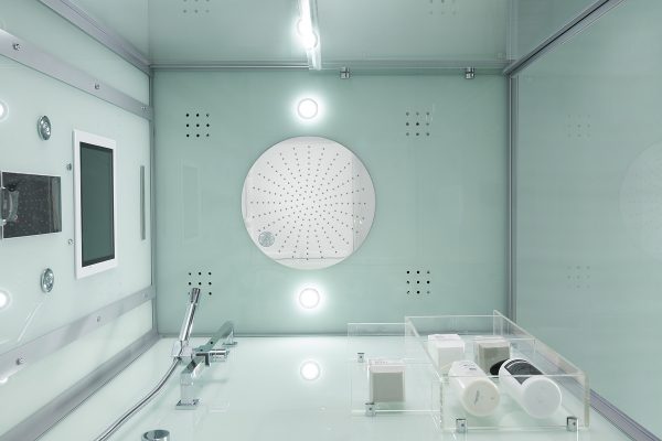 Maya Bath White Platinum Lucca Steam Shower - Left (206)