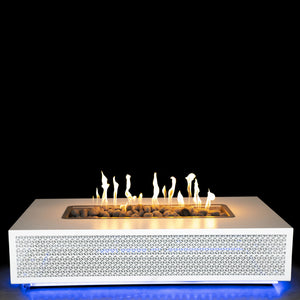 The Outdoor Plus Manila Metal LED Fire Pit.