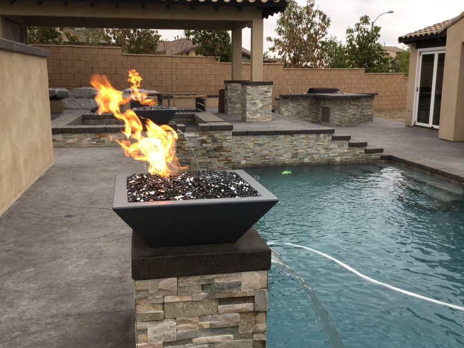 30" Maya GFRC Fire Bowl - OPT-30SFO