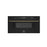 Forno Espresso 30" Built-In Microwave Drawer in Black with Antique Brass Handles, FMWDR3000-30BLK