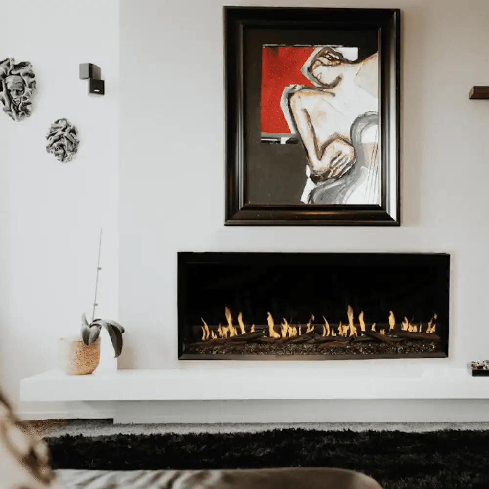 Modern Flames Orion Multi 3-Sided Built-In/Wall-Mounted Electric Fireplace.