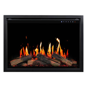 Modern Flames Orion Traditional Built-In Electric Fireplace.
