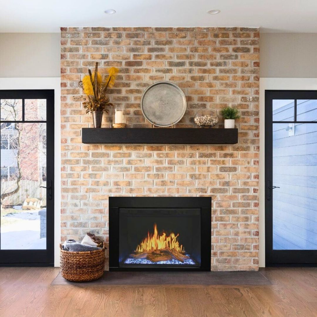 Modern Flames Orion Traditional Built-In Electric Fireplace.