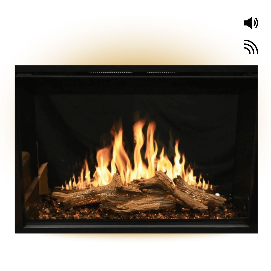Modern Flames Orion Traditional Built-In Electric Fireplace.