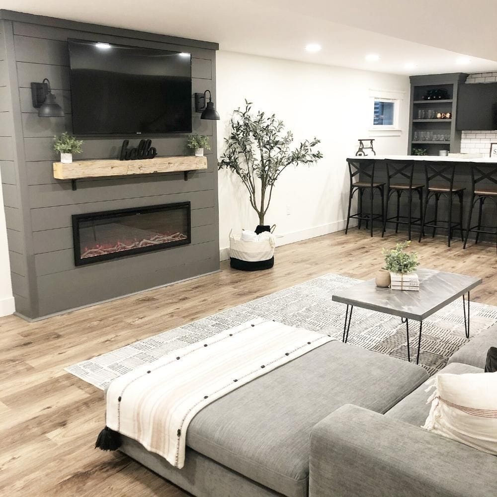 Modern Flames Spectrum Slimline Built-In Electric Fireplace.