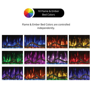 Modern Flames Spectrum Slimline Built-In Electric Fireplace.