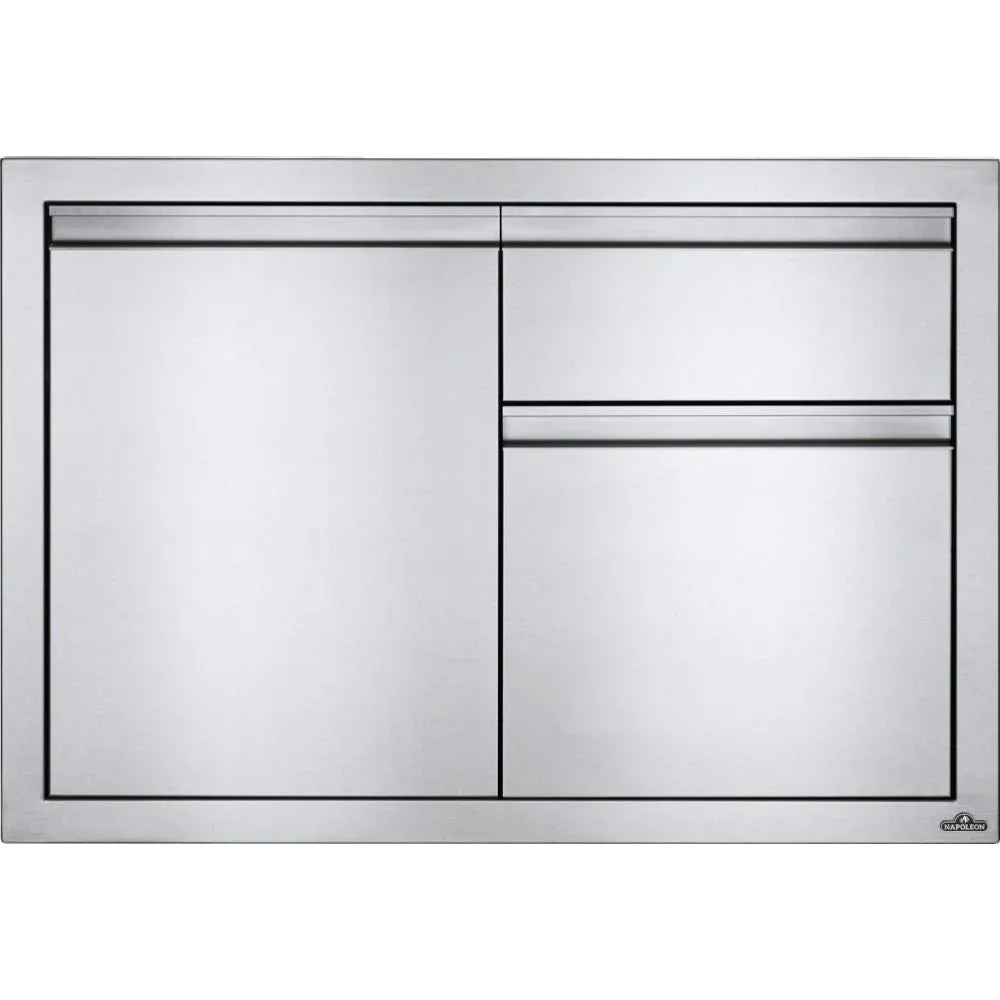 Napoleon BI-3624-1D2DR - 36" x 24" Single Door & Standard Drawer Combo.